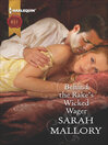 Cover image for Behind the Rake's Wicked Wager